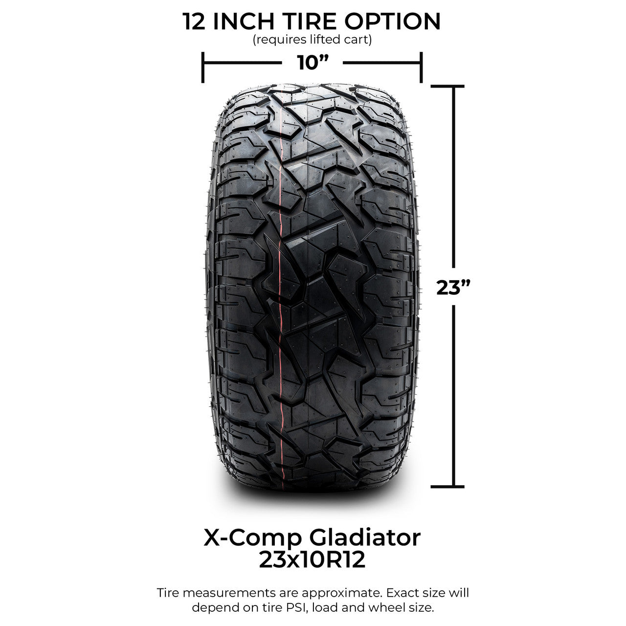 MODZ® 12" Bomber Matte Bronze Wheels & Off-Road Tires Combo