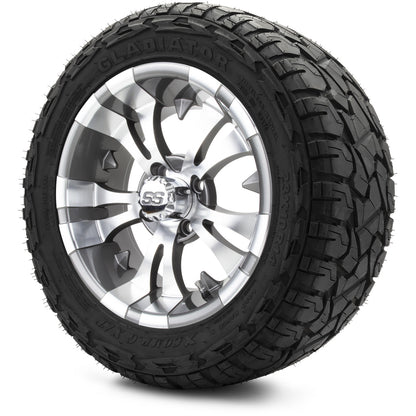 MODZ® 14" Vampire Gunmetal Wheels & Off-Road Tires Combo