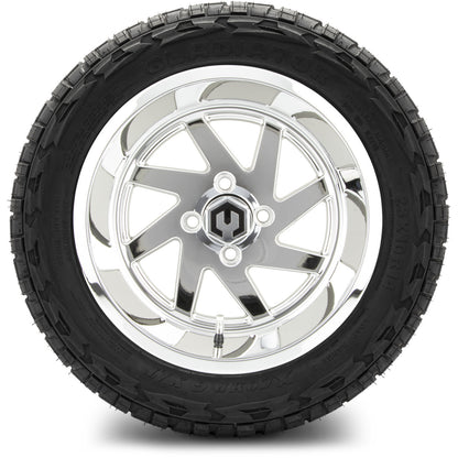 MODZ® 14" Fury Chrome Wheels & Off-Road Tires Combo