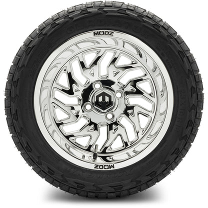 MODZ® 14" Carnage Chrome Wheels & Off-Road Tires Combo