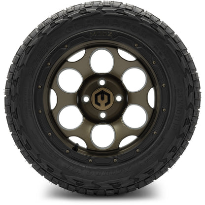 MODZ® 14" Militia Bronze Wheels & Off-Road Tires Combo