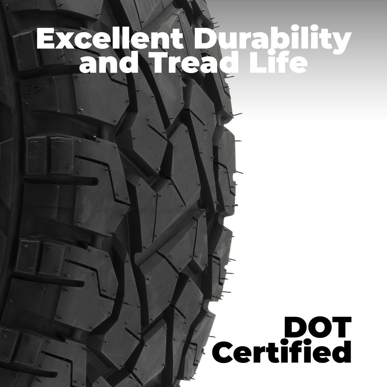 Xcomp® Gladiator 22x11-R12 Steel Belted Radial Golf Cart Tire