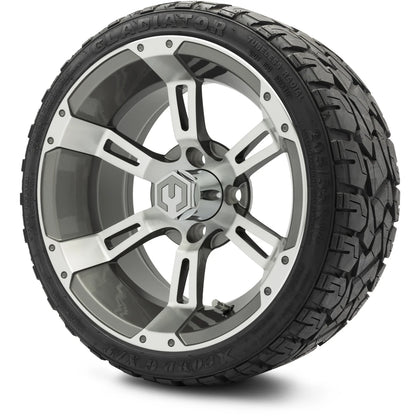 MODZ® 14" Ambush Gunmetal Wheels & Off-Road Tires Combo