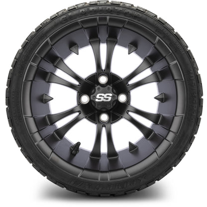 MODZ® 14" Vampire Matte Black Wheels & Off-Road Tires Combo