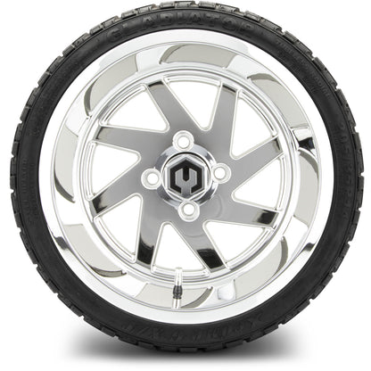 MODZ® 14" Fury Chrome Wheels & Off-Road Tires Combo