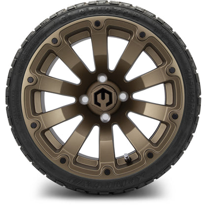 MODZ® 14" Bomber Matte Bronze Wheels & Off-Road Tires Combo