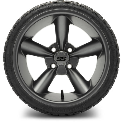 MODZ® 14" Godfather Gunmetal Wheels & Off-Road Tires Combo