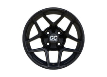 GC Modified YUCCA 14x7 Matte Black Golf Cart Wheel