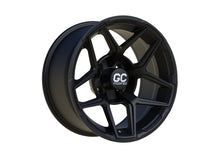 GC Modified YUCCA 14x7 Matte Black Golf Cart Wheel