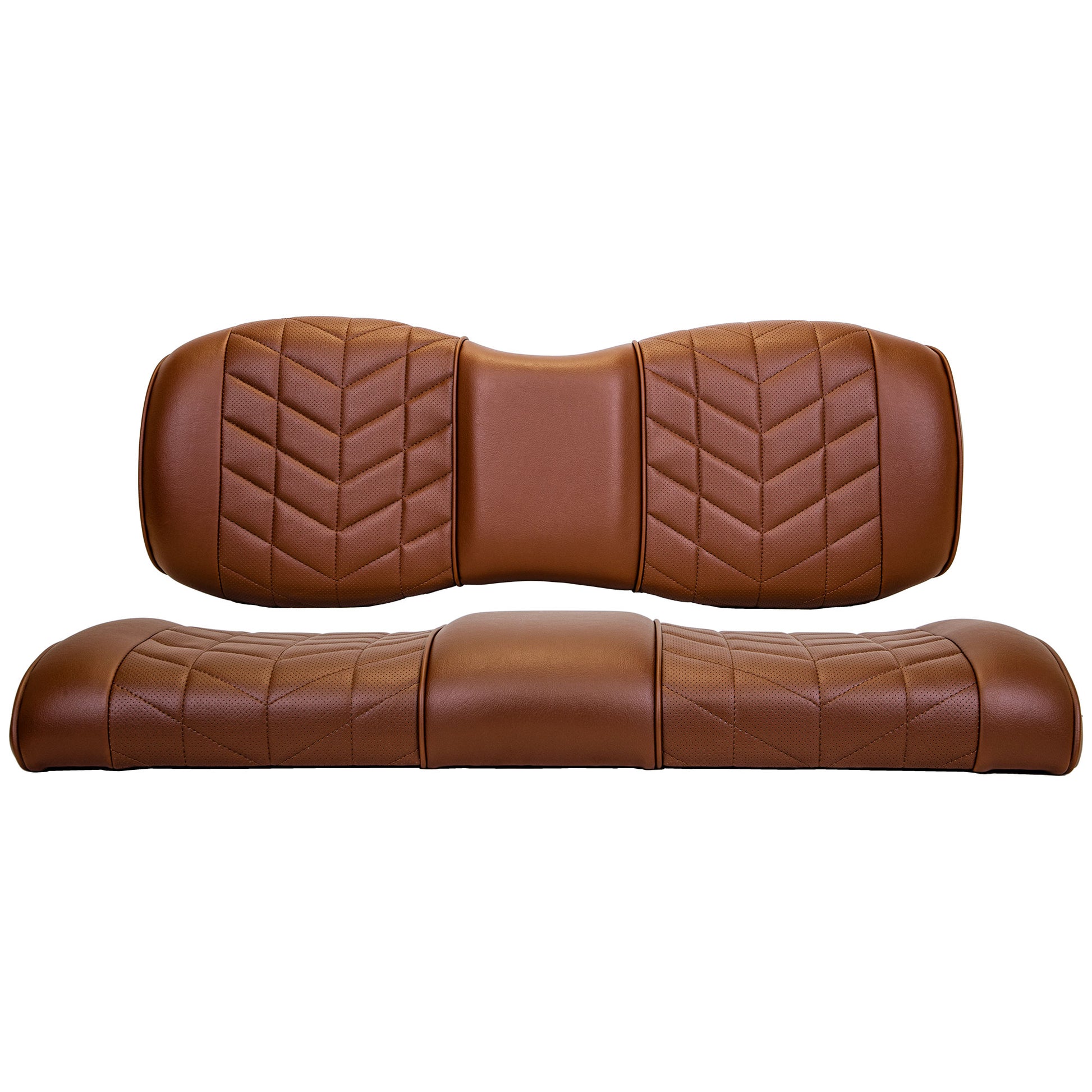 MadJax Aviator Coffee Rear Seat Cushions for ICON i40 Golf Carts
