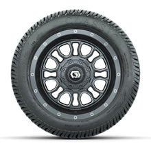 GTW® Volt Gunmetal 12 in Wheels with 215/40-12 Excel Classic Street Tires – Full Set
