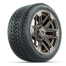GTW Graffiti Bronze/Black 14 in Wheels with 225/30-14 Mamba Street Tires – Full Set