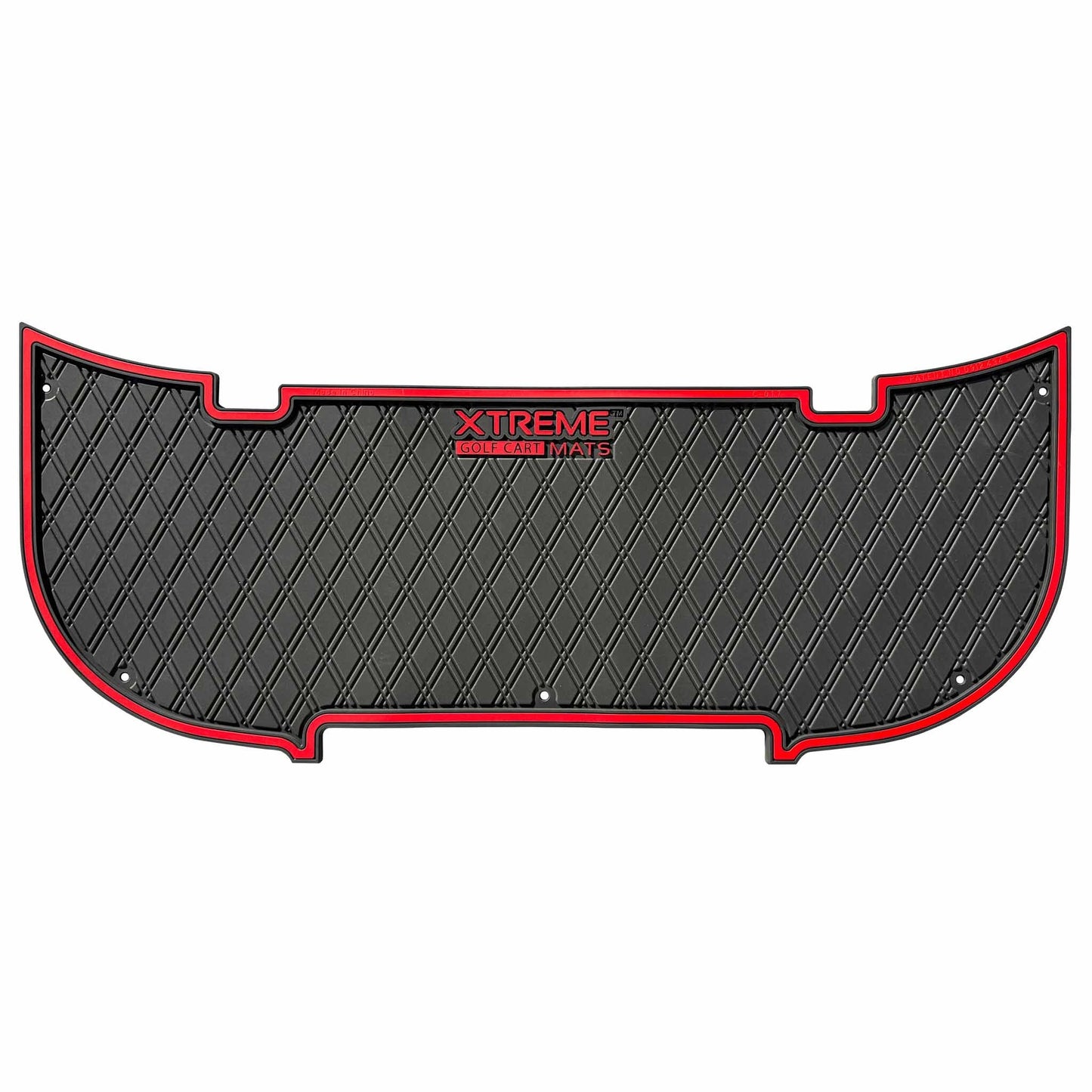 Xtreme Floor Mats for Bintelli and Atlas Rear Seat Mat - Black/Red