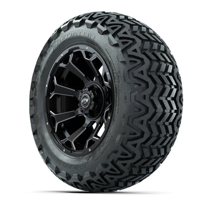 Set of (4) 14 in GTW Raven Wheels with 23x10-14 GTW Predator All-Terrain Tires