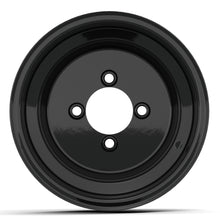 10'' Black Steel Wheel (3:4 Offset)