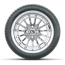 GTW® Boost Chrome 14 in Wheels with 205/30-14 Fusion Street Tires – Full Set