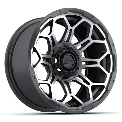 14'' GTW® Bravo Wheel (Matte Grey-Machined)