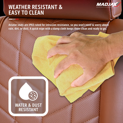 MadJax Aviator Club Car Precedent/Tempo/Onward Coffee Front Seat Cushions (Years 2012-Up)