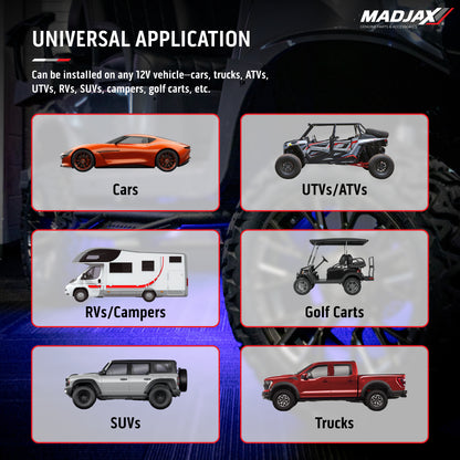 MadJax® Universal LUX Underglow Frame Kit