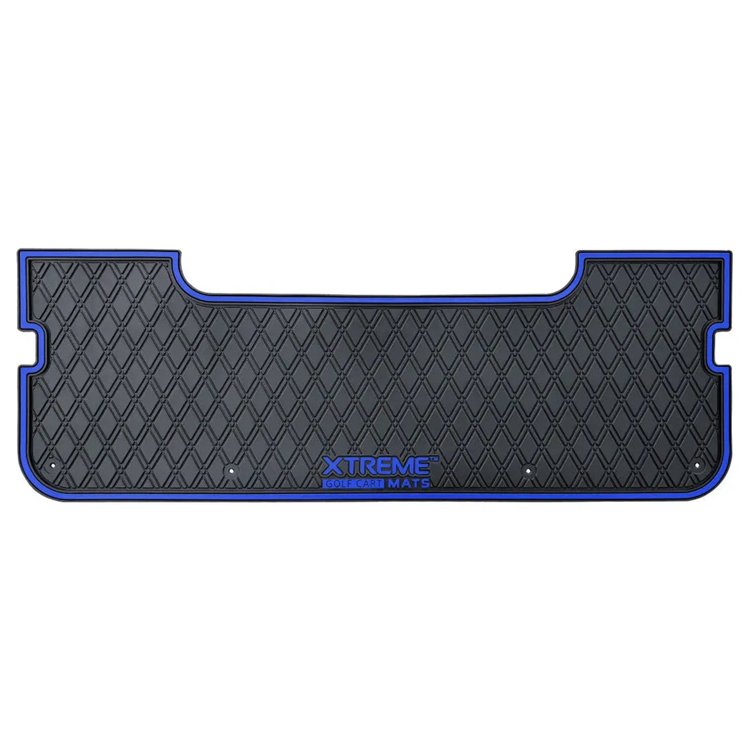 Xtreme Floor Mats for Evolution Classic Pro, Plus 4 Rear Seat Mat - Black/Blue