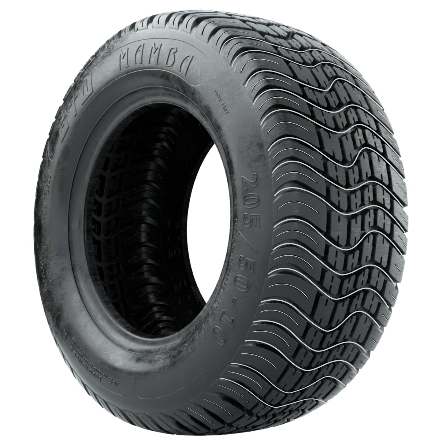 GTW Godfather Black 10 in Wheels with 205/50-10 Mamba Street Tires – Full Set