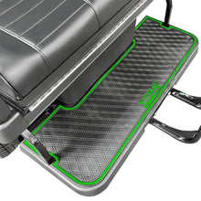 Xtreme Floor Mats for Evolution Classic Pro, Plus 4 Rear Seat Mat - Black/Green