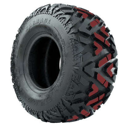 GTW Storm Trooper Black/Machined 10 in Wheels with 20x10-10 Barrage Mud Tires – Full Set