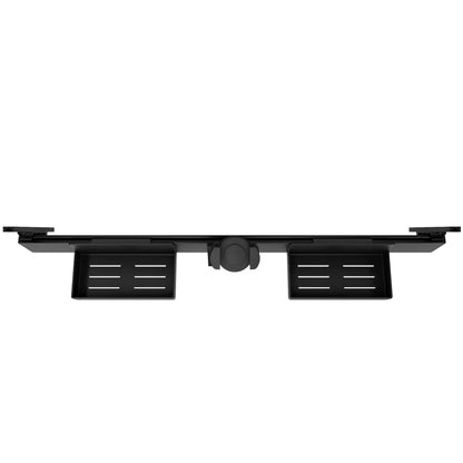 CADDYBARTM with Two Trays and One Mobile Device Holder Bundle