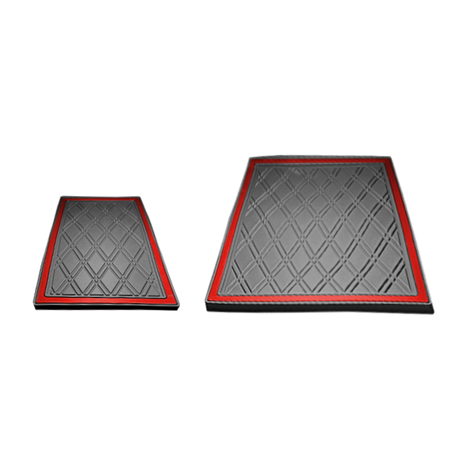 Xtreme Dash Mats for EZGO RXV 2024-Up - Black/Red