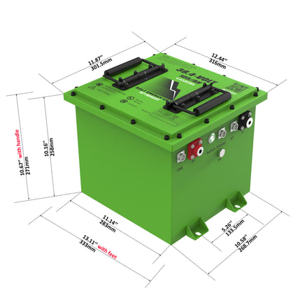 Bolt Energy Yamaha G1-G16, 38V 105AH Professional Battery Kit