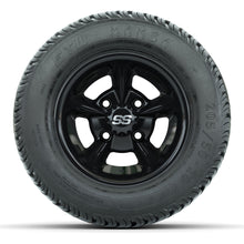 GTW Godfather Black 10 in Wheels with 205/50-10 Mamba Street Tires – Full Set