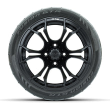 Set of (4) 14 in GTW Spyder Wheels with 205/40-R14 Fusion GTR Street Tires