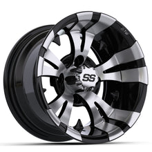 12″ GTW® Vampire Black with Machined Accents Wheel