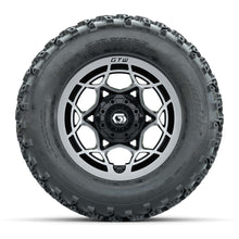 GTW® Nexus Black/Silver 12 in Wheels with 23X10.00-12 Rogue All-Terrain Tires – Full Set