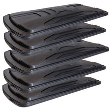 84'' Versa Triple Track Top - Black - Bulk Pack of 5