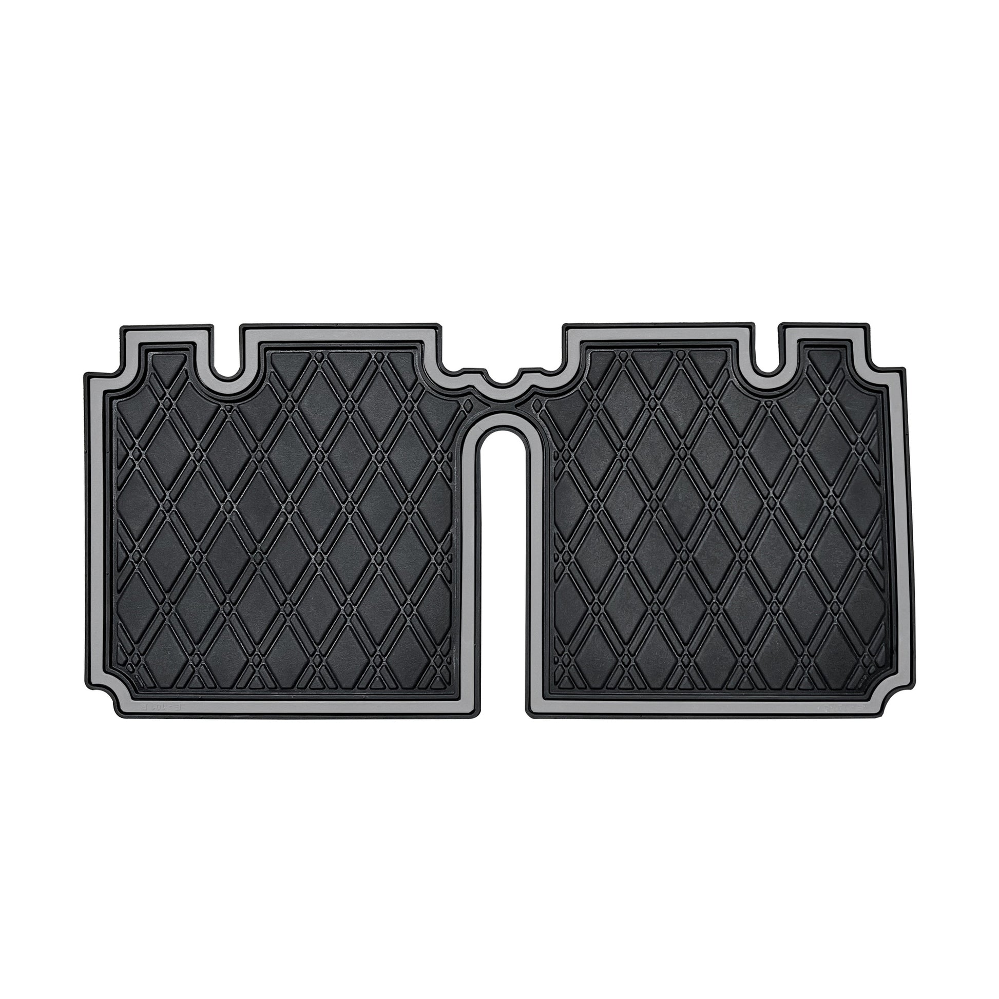 Xtreme Bag Well Mats for EZGO TXT - Black/Gray