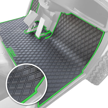 Xtreme Floor Mats for Yamaha Drive - Black/Green