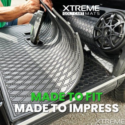 Xtreme Floor Mats for EZGO RXV 2023 - Black/Gray