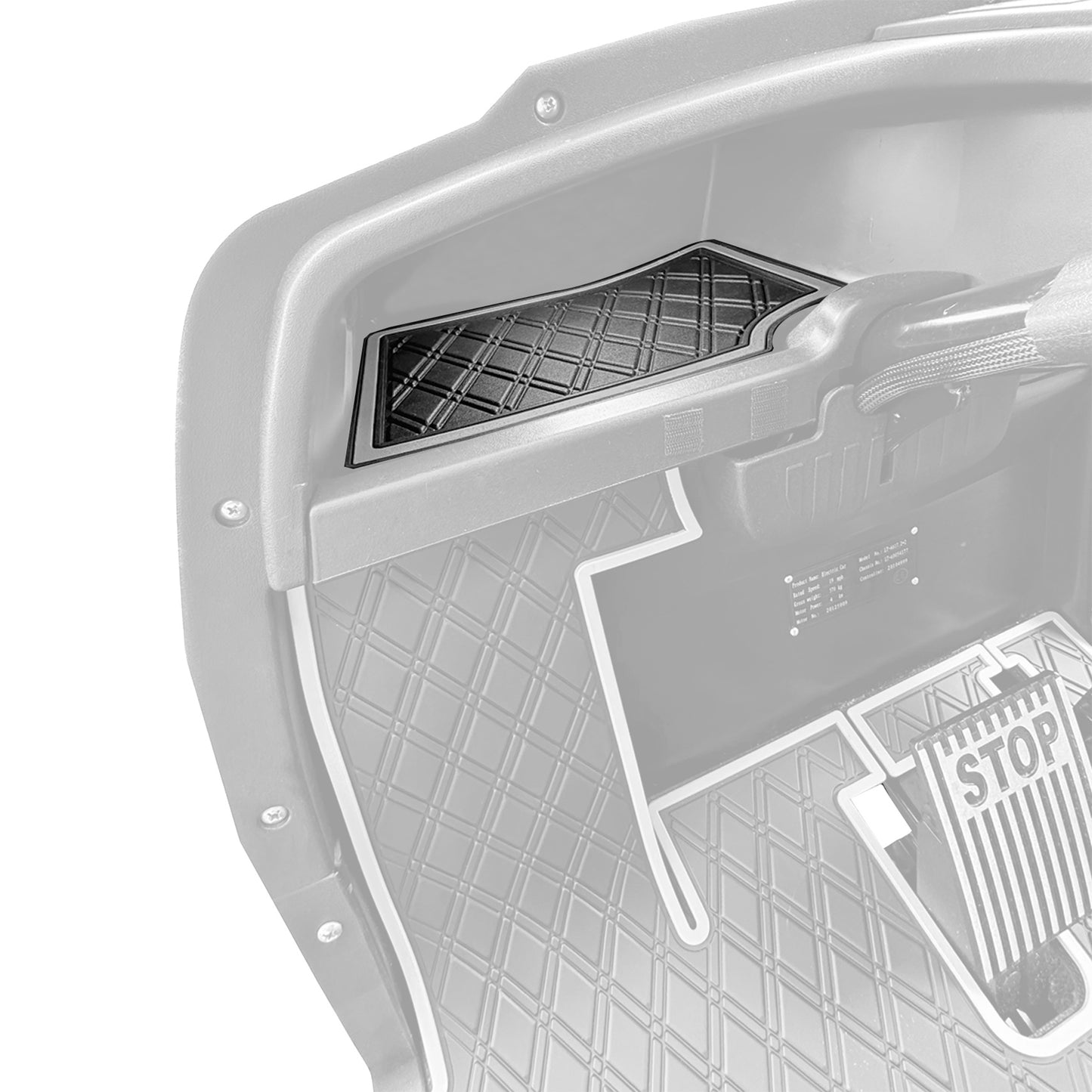Xtreme Dash Mats for ICON and Advanced EV - Black/Gray