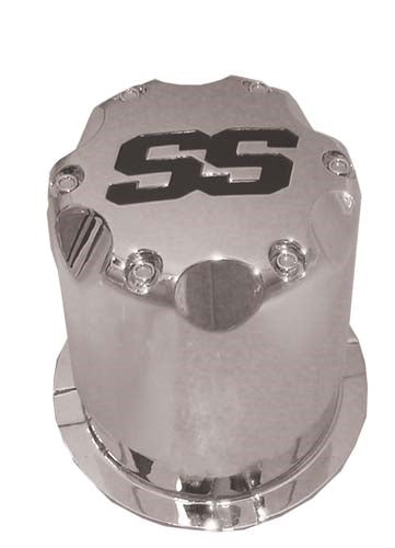 2.65'' SS Chrome Push-Thru Center Cap (Universal Fit)