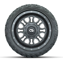 GTW Volt Gunmetal 12 in Wheels with 215/40-R12 Maverick Low-Profile All-Terrain Tires – Full Set