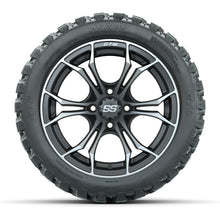 GTW Spyder Matte Grey 14 in Wheels with 23x10-14 GTW Nomad All-Terrain Tires – Full Set