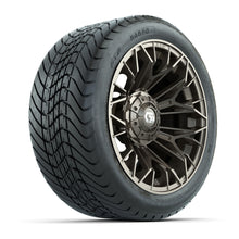 Set of (4) 14 in GTW® Stellar Matte Bronze Wheels with 225/30-14 Mamba Street Tire