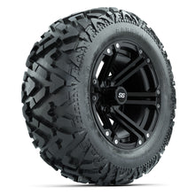 GTW Specter Matte Black 14 in Wheels with 25x10-14 Barrage Mud Tires – Full Set