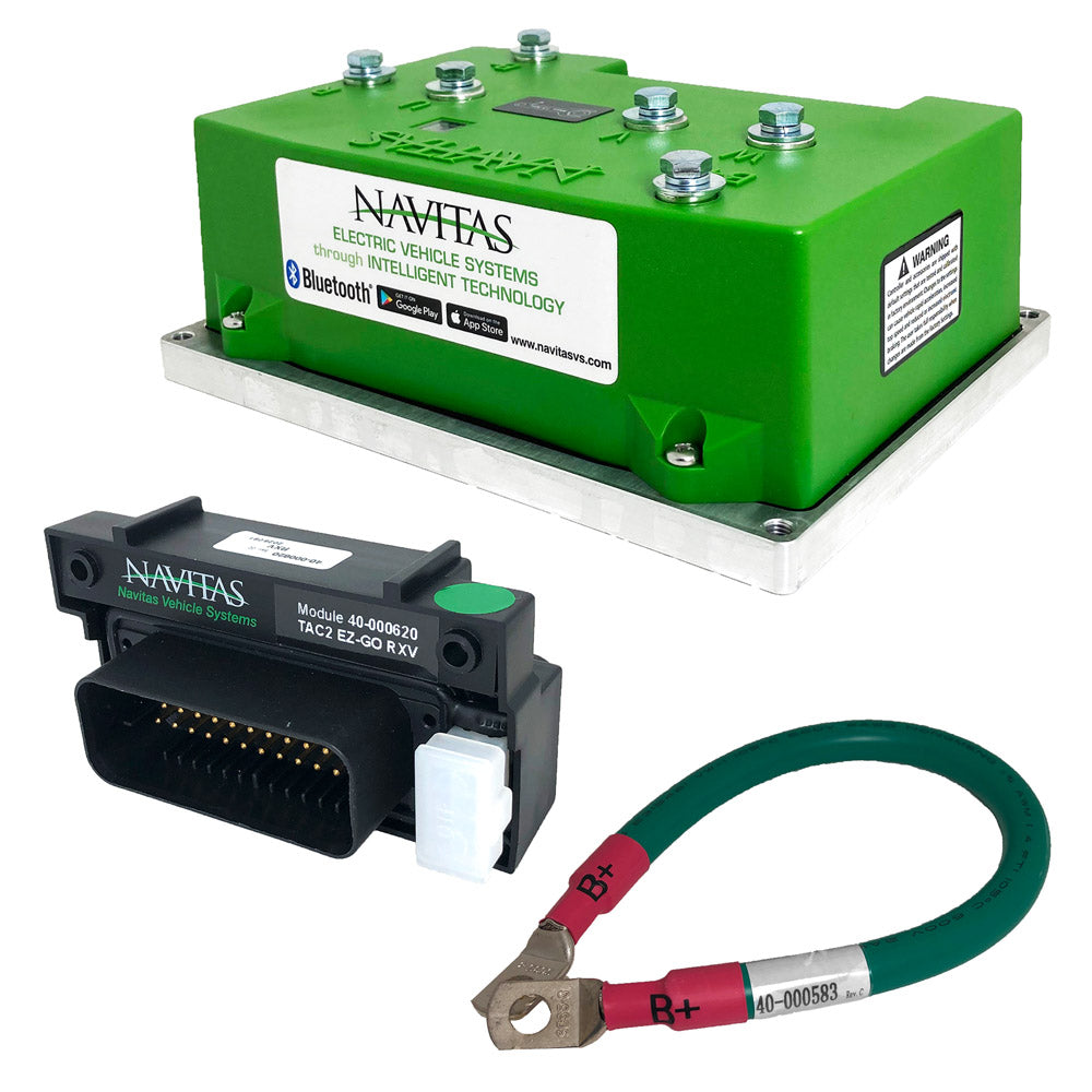 Navitas 600 Amp TAC2 Controller Upgrade for EZGO RXV Elite with Factory Danaher Controller and Samsung Lithium Batteries