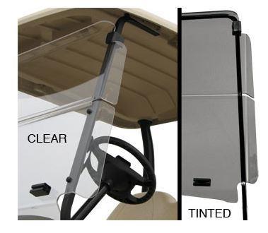 RedDot 2008-2023 EZGO RXV Winged Tinted Windshield
