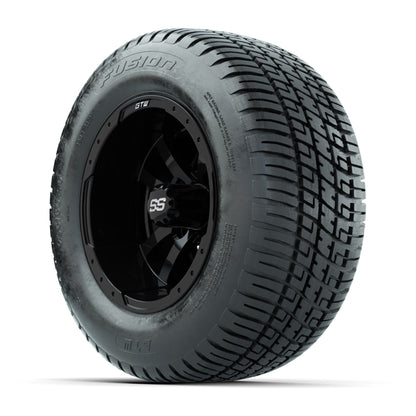 GTW Storm Trooper 10 in Wheels with 205/50-10 Fusion Street Tires – Set of 4