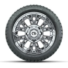 Set of (4) 12 in GTW® Stellar Chrome Wheels with 215/35-12 Mamba Street Tires