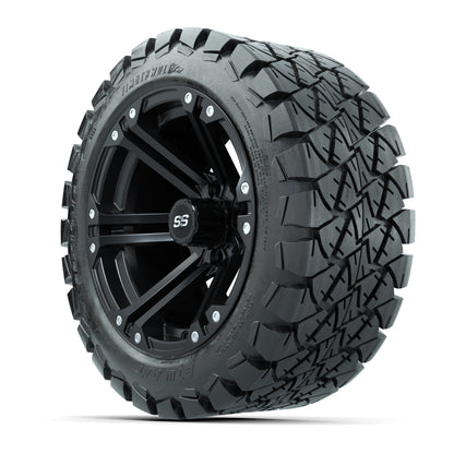 Set of (4) 14 in GTW Specter Wheels with 22x10-14 GTW Timberwolf All-Terrain Tires