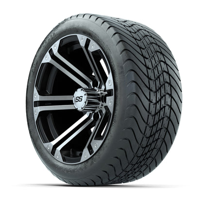 Set of 4 GTW Specter Wheels with Mamba Street Tires - 14 Inch